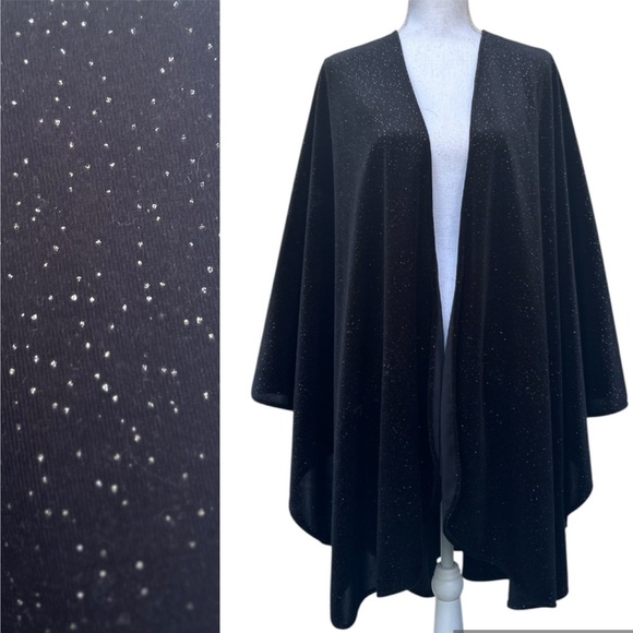 Elegant Black Women's Cape - Picture 1 of 6